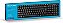 TECLADO COM FIO USB 1.2M RESISTENTE A LIQUIDOS MULTILASER TF100 TC193 PRETO - Imagem 1