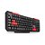 TECLADO COM FIO USB GAMER MULTIMÍDIA EXBOM BK-G136 PRETO/VERMELHO - Imagem 2