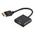 ADAPTADOR DE VÍDEO DISPLAYPORT PARA HDMI TOMATE MTV-602 PRETO - Imagem 2