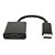 ADAPTADOR DE VÍDEO DISPLAYPORT PARA HDMI TOMATE MTV-602 PRETO - Imagem 1