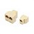 ADAPTADOR DUPLICADOR DE ENTRADA RJ-45 1 ENTRADA E 2 SAÍDAS FÊMEAS PARA CABO DE REDE CAT5E - Imagem 1