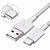 CABO MICRO USB TIPO-C 2.4A 1M IT-BLUE LE-108 - Imagem 3