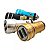 CARREGADOR VEICULAR METÁLICO 2 ENTRADAS USB COM CABO IT-BLUE LE-531CC DOURADO - Imagem 3