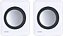 CAIXA DE SOM 2.0 USB 5V 2X1W VINIK BRANCA - Imagem 2