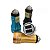 CARREGADOR VEICULAR METÁLICO 2 ENTRADAS USB LELONG LE-527 AZUL - Imagem 2