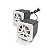 MINI CAIXA DE SOM PARA PC E NOTEBOOK 3W RMS KNUP KP-RO817 AZUL - Imagem 2