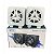 MINI CAIXA DE SOM PARA PC E NOTEBOOK 3W RMS KNUP KP-RO817 AZUL - Imagem 1