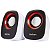 MINI CAIXA DE SOM PARA PC E NOTEBOOK USB 2.0 RMS EXBOM CS89 - Imagem 3