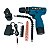 PARAFUSADEIRA E FURADEIRA BATERIA 12V IT-BLUE LE-1814 - Imagem 3