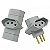 ADAPTADOR DE TOMADA PLUG COBRE PURO LUATEK SL6009 - Imagem 1
