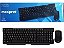 KIT TECLADO E MOUSE SEM FIO MAXPRINT ARTECK RF PRETO - Imagem 1