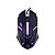 MOUSE COM FIO USB GEEK LED 1000DPI 3 BOTOÕES MAXPRINT 60000083 PRETO - Imagem 1