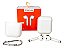 FONE DE OUVIDO SEM FIO BLUETOOTH OL'GOLD V5.0+ EDR FN17 MINI BRANCO - Imagem 2