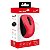 MOUSE SEM FIO 1200DPI 3 BOTÕES AMBIDESTRO GENIUS NX-7005 VERMELHO - Imagem 1