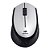 MOUSE SEM FIO 1600DPI NANO USB ERGONÔMICO 1X PILHA AA C3TECH M-W50SI PRETO/PRATA - Imagem 2