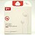 FONE DE OUVIDO COM FIO MUSIC EARPHONE PQK P100 BRANCO - Imagem 1