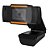 WEBCAM HD 720p 1280x720p COM MICROFONE USB BRAZILPC V5 PRETO/LARANJA - Imagem 2