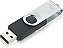 PEN DRIVE MULTILASER 32GB TWIST PD589 PRETO/PRATA - Imagem 3