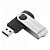 PEN DRIVE MULTILASER TWIST 64GB PD590 PRETO/PRATA - Imagem 2
