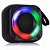 CAIXA DE SOM BLUETOOTH PORTÁTIL5W TWS COM LED GRASEP D-Y07 PRETO - Imagem 2