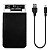 ADAPTADOR CASE PARA HD SATA 2.5'' USB 2.0 BMAX BM758 TRANSPARENTE - Imagem 3
