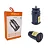 CARREGADOR VEICULAR METÁLICO MICRO USB V8 20W ALPHA GOLD CJ04-4 - Imagem 1