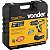 PARAFUSADEIRA E FURADEIRA A BATERIA 12V FONTE DE CARREGAMENTO BIVOLT AUTOMÁTICA VONDER PFV 012 AMARELO/PRETO - Imagem 3