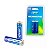 PILHA AA REGARREGÁVEL 2700MAH KNUP KP-2800A COM 2 UNIDADES - Imagem 1