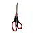 TESOURA MULTIUSO 21CM TIO TIJUCAS PRETO - Imagem 2