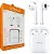 FONE DE OUVIDO SEM FIO TWS A'GOLD FN-B01 BRANCO - Imagem 3