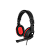 KIT GAMER STARTER TECLADO, MOUSE, MOUSEPAD E HEADSET EG54 EVOLUT PRETO E VERMELHO - Imagem 2
