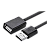 CABO EXTENSOR USB 2.0 AM/AF 3M 3208 EXBOM PRETO - Imagem 1