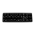 TECLADO OFFICE COM FIO CM20 CHINAMATE PRETO - Imagem 1