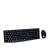 KIT TECLADO E MOUSE SEM FIO 2.4G ATECK RF MAXPRINT PRETO - Imagem 1