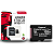 CARTÃO DE MEMÓRIA 128GB MICRO SD CLASSE 10 COM ADAPTADOR SD SDCS2/128GB KINGSTON - Imagem 2
