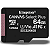 CARTÃO DE MEMÓRIA 64GB MICRO SD CLASSE 10 COM ADAPTADOR SD SDCS2 KINGSTON - Imagem 1