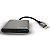 ADAPTADOR TIPO-C PARA USB 3.0 E HDMI KP-AD118 KNUP - Imagem 1