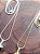 Colar Pingente Turmalina Negra com Eletroplayting folheado a prata ou folheado a ouro - Imagem 3
