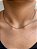 Colar Aro Folheado a Prata ou Folheado a Ouro - Imagem 1