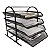 Organizador De Mesa Para Documentos 4 Andares - Imagem 4