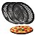 Kit 3 Formas de Pizza Antiaderente Assadeira Forno Aço Carbono - Imagem 1