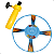 Disco Voador Spinner Lançador Brinquedo Esportivo Infantil - Imagem 3