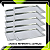 Kit 10 Bandejas Inox 40x30 Retangular - Imagem 4