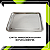 Kit 10 Bandejas Inox 40x30 Retangular - Imagem 6