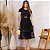 Vestido Rodado Moda Evangélica Renda Cinto Festa - Imagem 6