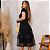 Vestido Rodado Moda Evangélica Renda Cinto Festa - Imagem 7