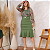 Vestido Tubinho Midi Tule Cinto Moda Cristã - Imagem 11