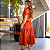 Vestido Moda Evangélica Longo Femenino Com Cinto - Imagem 10