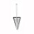 Chumbada Cone Natural com Haste - Imagem 1