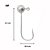 Jig Head 90° 4# - Imagem 2